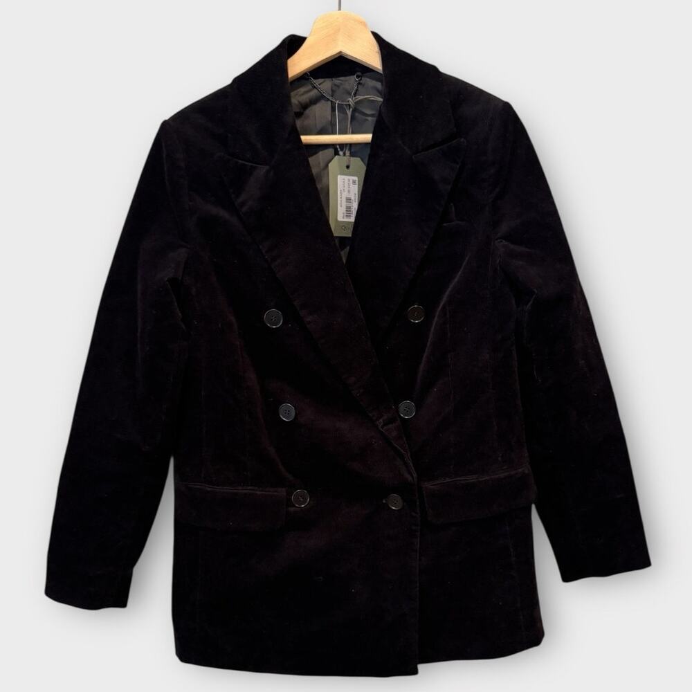 NWT AllSaints Adlai Corduroy Relaxed Blazer Size US/2 - Picture 5 of 13